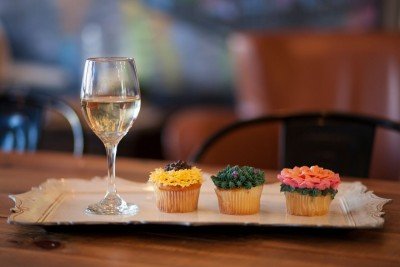 Wine & Cupcake Decorating