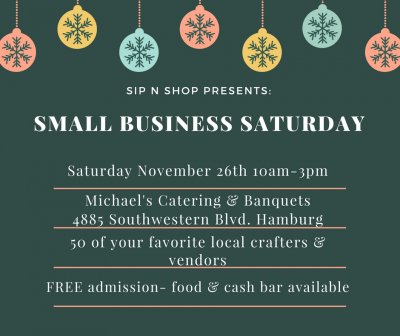 Sip 'n Shop Small Business Saturday