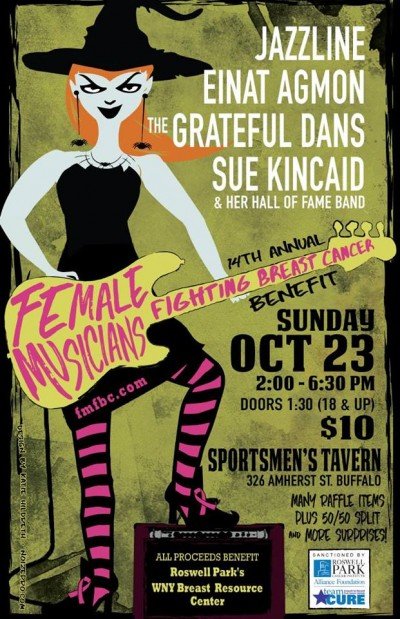 Female Musicians Fighting Breast Cancer Benefit