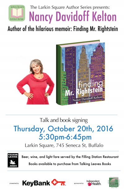 Nancy Davidoff Kelton speaks in Larkin Square