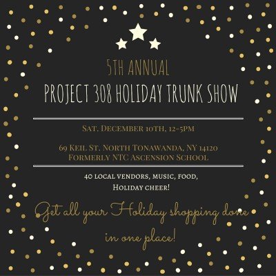5th Annual Project 308 Holiday Trunk Show