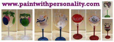 Wine Glass Painting