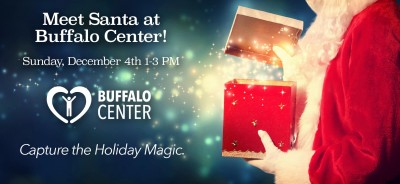 Meet Santa at Buffalo Center!