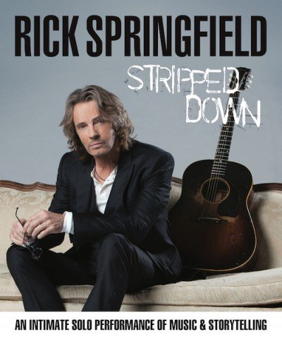 Rick Springfield – Stripped Down 2016 Tour