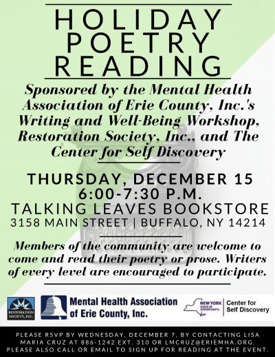 Holiday Poetry Reading at Talking Leaves