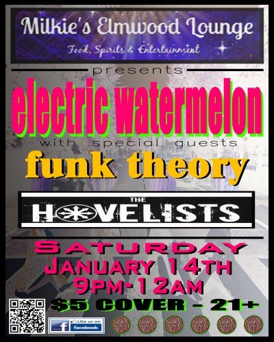 Electric Watermelon w/ Funk Theory & The Hovelists!