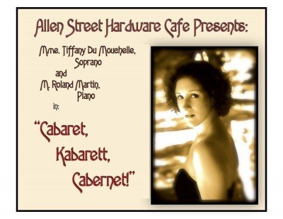 Cabaret, Kabarett, Cabernet!