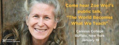 Zoe Weil to speak at Canisius College