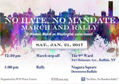 No Hate, No Mandate Rally