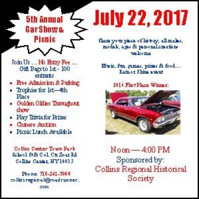 5th Annual Car Show & Picnic