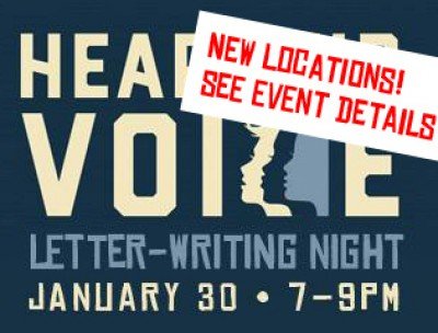 Letter-Writing Night (Women's March: 10 Actions / 100 Days)