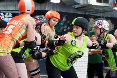 Queen City Junior Girls vs. Pittsburgh Derby Brats