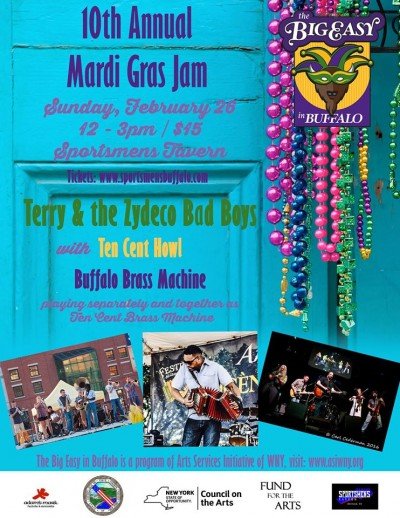 10th Annual Mardi Gras Jam!