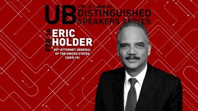Eric Holder at UB