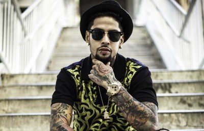 David Correy w/ Apache Chief