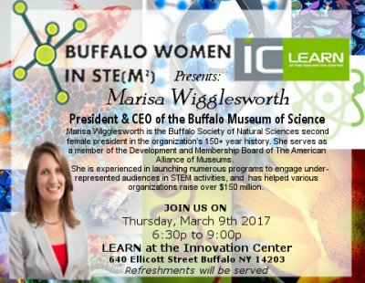 BWIS Presents: Marisa Wigglesworth, President & CEO of the Buffalo Museum of Science