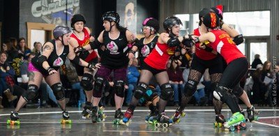 Queen City Roller Girls: Devil Dollies vs Suicidal Saucies