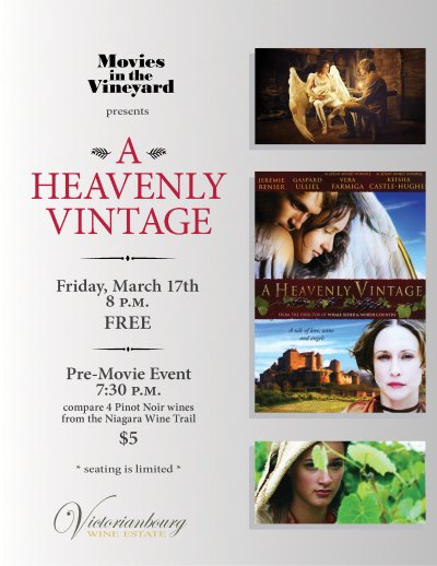 Movies In The Vineyard--A Heavenly Vintage