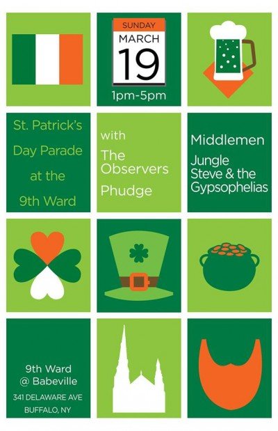 St Patrick's Day Parade at the 9th Ward