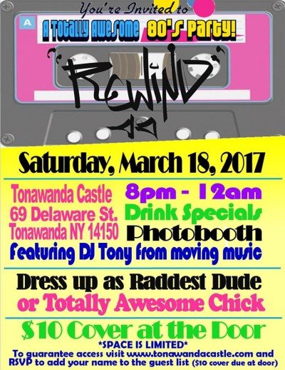 A Totally Awesome 80's Party Rewind