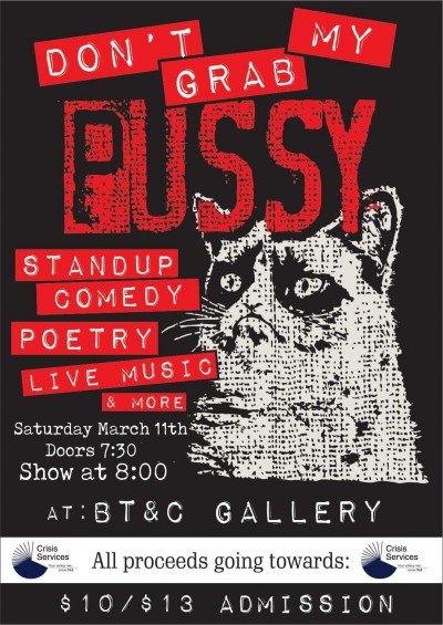 Don't Grab My Pussy Comedy Show