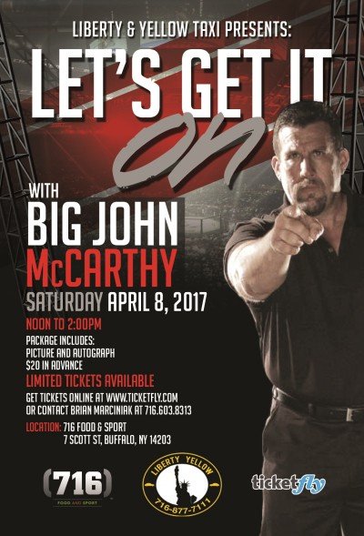 BIG John McCarthy Meet & Greet