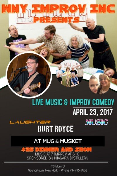 WNY Improv Inc Dinner, Comedy & Music Extravaganza