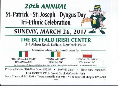 St. Patrick - St. Joseph - Dyngus Day Tri-Ethnic Celebration