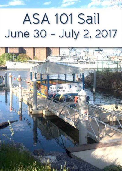 Sail Buffalo's 2017 ASA 101 Sail Class: June 30 – July 2