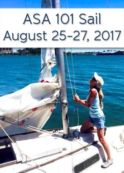 Sail Buffalo's 2017 ASA 101 Sail Class: August: 25-27