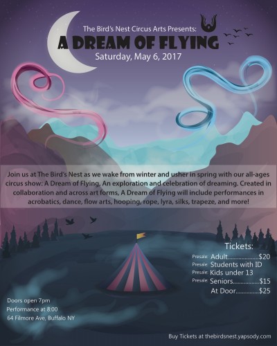 The Bird's Nest Circus Arts Presents "A Dream of Flying"