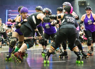 Queen City Roller Girls: Alley Kats vs Devil Dollies