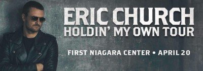 Eric Church at KeyBank Center — Apr 20, 2017