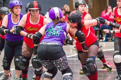 Queen City Roller Girls: Suicidal Saucies vs Alley Kats