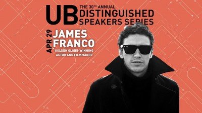 James Franco at UB Cancelled! Brandon Stanton, creator of "Humans of New York" Featured at Alumni Arena — Apr 29, 2017