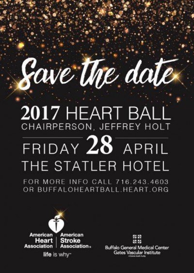 2017 Buffalo NIagara American Heart Association Heart Ball