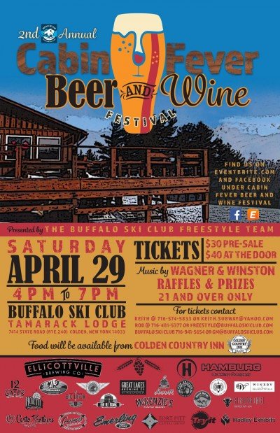 Cabin Fever Beer and Wine Festival — Apr 29, 2017
