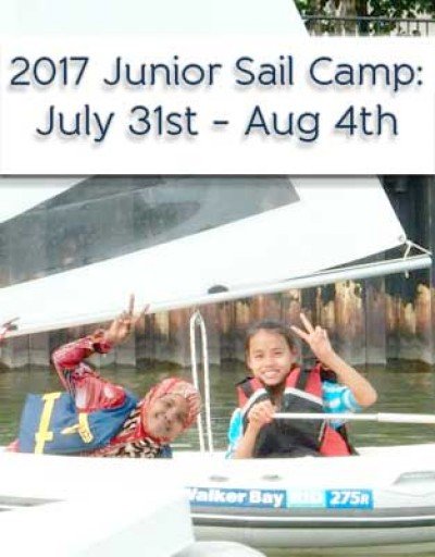 2017 Junior Sail Camp Week 6: July 31 – August 4
