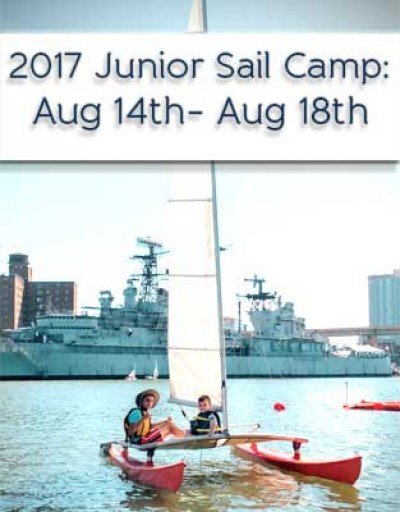 2017 Junior Sail Camp Week 9: Aug 14 – 18
