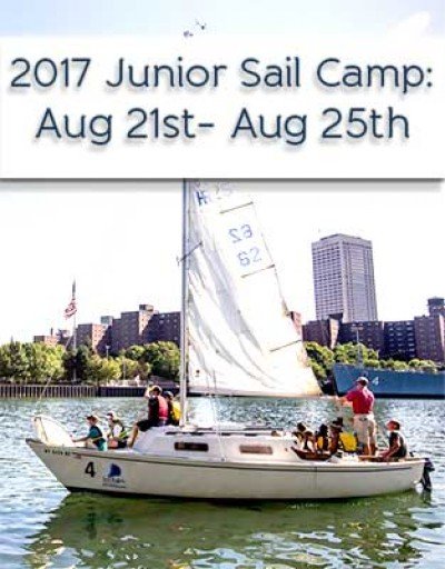 2017 Junior Sail Camp Weeks 10: Aug 21 – 25
