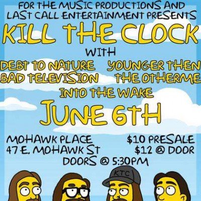 Kill The Clock/ Debt To Nature/ Younger Then/ Bad Television/ The Otherme/ Into The Wake