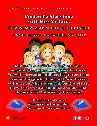 Cinderella Storytime with Miss Victoria