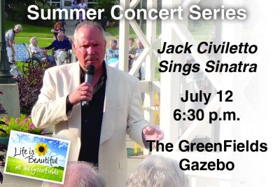 Summer Concert Series: Jack Civiletto Sings Sinatra
