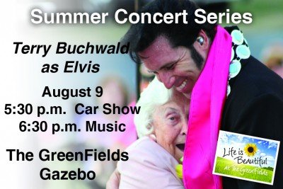 Summer Concert Series: Car Show & Terry Buchwald as Elvis