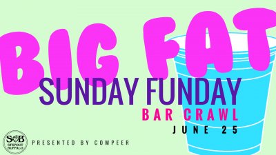 Big Fat Sunday Funday Bar Crawl Presented by Compeer