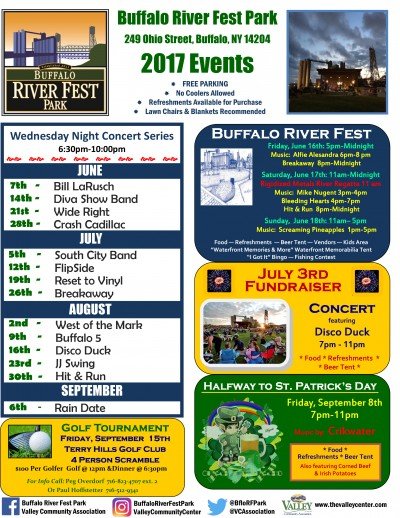 Wednesday Night Concert Series @ Buffalo River Fest Park