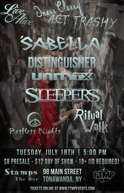 Live Alive: Dress Classy, Act Trashy // Sabella & Special Guests