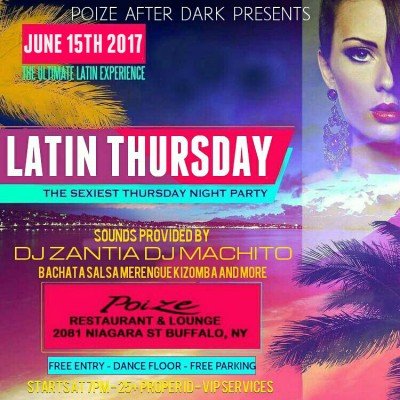 Latin Thursday @ Poize Restaurant & Lounge