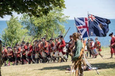 RE-ENACTMENT French & Indian War Encampment
