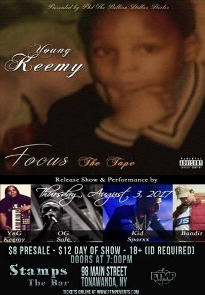 YnG Keemy "Focus" Mixtape Release w/OG Sole, Kid Sparxx & Bandit
